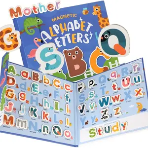 Kindergarten Essential Magnetic Letter Cards, Abc Learning Toy, Alphabet Matching Game, Educational Preschool Resource