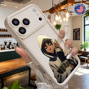 Cool Anime Money Graphic Pattern Case for iPhone 17 16 15 14 Pro Max 13 12 11 XR XS Plus Air Slim Lightweight Shockproof Anti Drop Durable TPU Cover