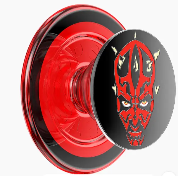 Enamel Darth Maul MagSafe Magnetic PopGrip Phone Holder - Character Art Tech Accessory, Mobile Accessory, Stand, Mount for Cellphones, Accessories