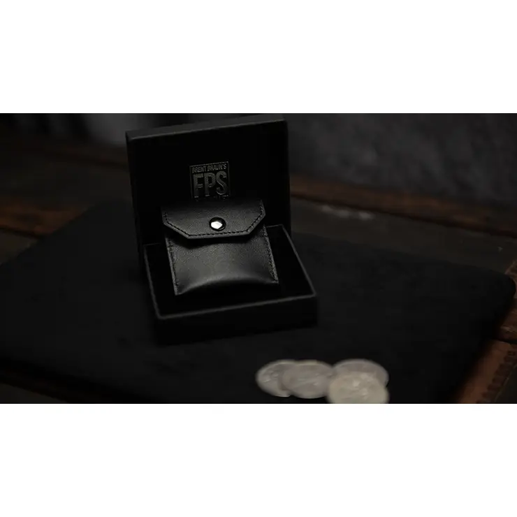 FPS Coin Wallet Black, Gimmicks and Online Instructions by Magic Firm