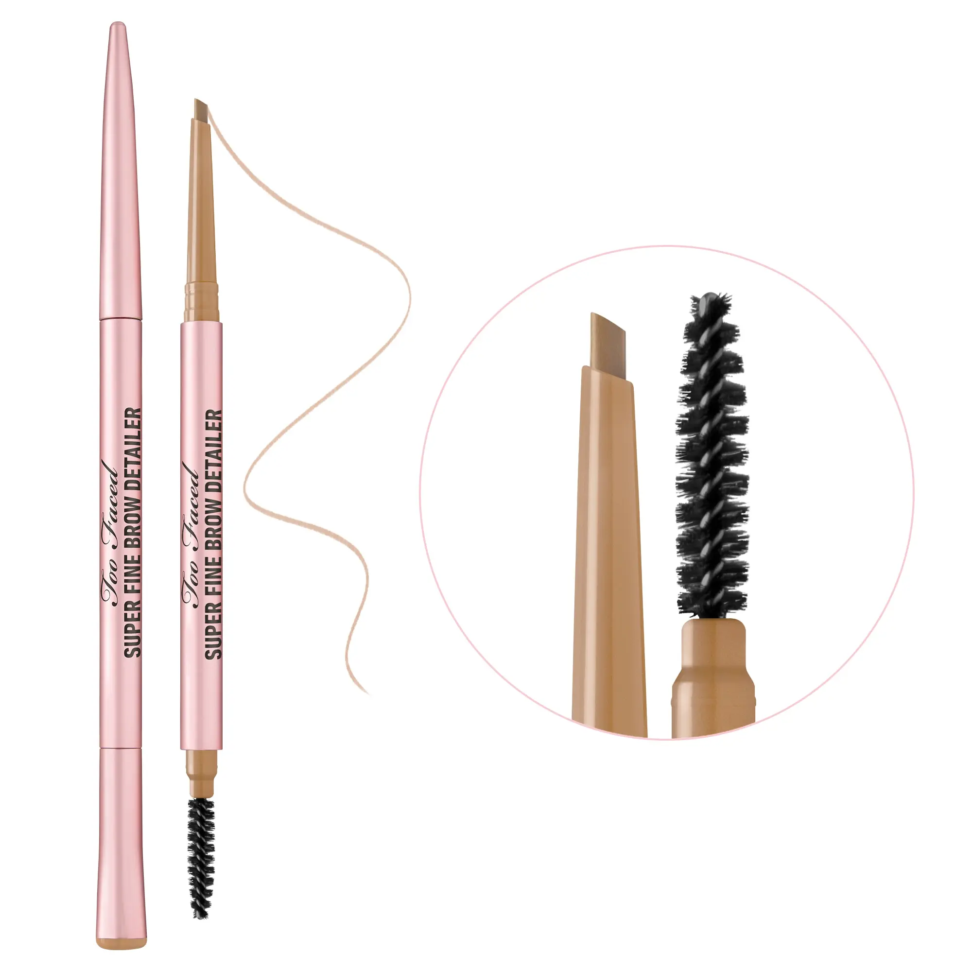 Too Faced Super Fine Brow Detailer Eyebrow Pencil - Waterproof, Smudgeproof, Longwearing Too Faced Super Fine Brow Detailer Eyebrow Pencil - Waterproof, Smudgeproof, Longwearing