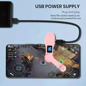 Smart Automatic Screen Clicker Adjustable Speed Auto Clicker for Phone Live Streaming Gaming Shopping Task Assistant