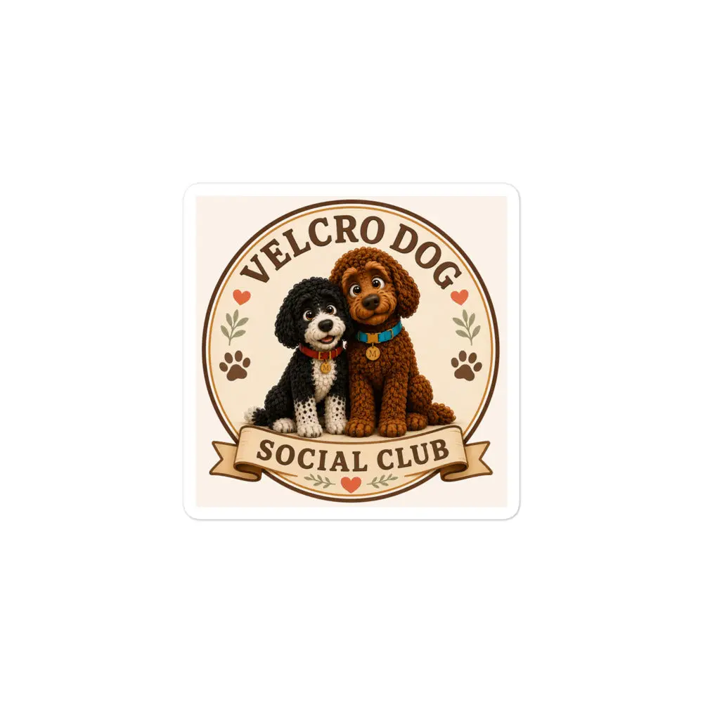 Velcro Dog - Bubble-free stickers