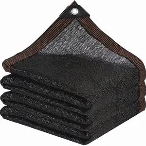 Mesh Shade Cloth with Grommet, 1 Count Sunblock Shade Cloth, Sun Shade Net for Greenhouse Cover Patio Plant, Garden Pool & Camping Accessories,  Home Decor