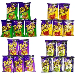 5 - PK TAKIS - Mexican Chips - 70 GRAMS PER BAG- Snack Crispy Crunchy Bite - MEXICAN CHIPS - PAPITAS MEXICANAS - SABRITAS