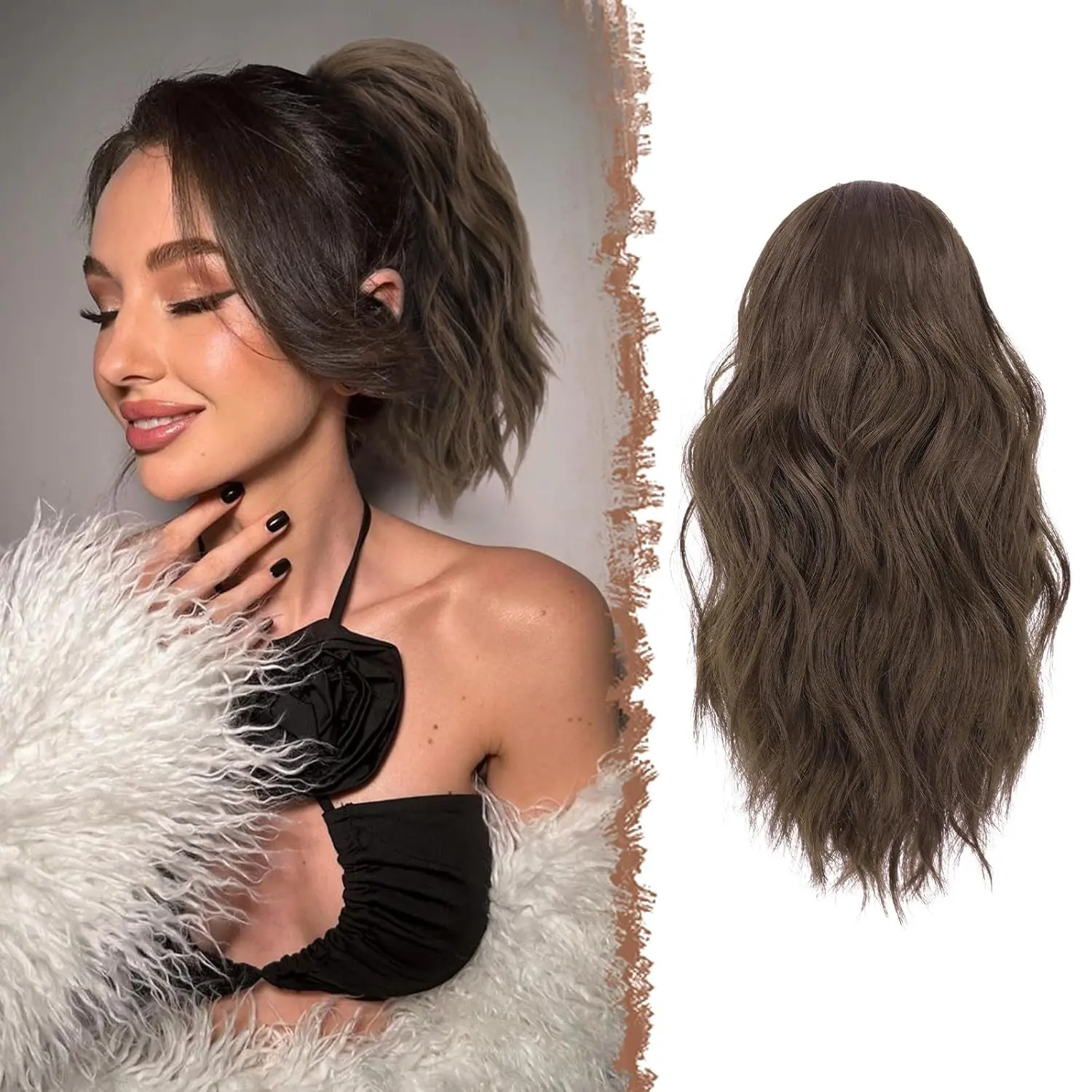 12"-6/8# Chestnut Brown