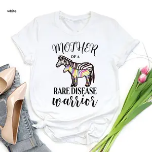 Mother of Rare Disease Shirt, Rare Disease Warrior Tshirt, Rare Disease Awareness Tee, Cancer Support Gift, Mom of A Warrior, Cancer Gifts