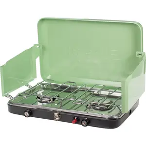 Eureka Ignite 2-Burner Camp Stove Quiet Green