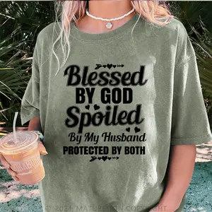 Blessed By God Spoiled By My Husband T-Shirt