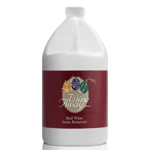 Wine Away Red Wine Stain Remover - Removes Wine Spots - Perfect Fabric Upholstery and Carpet Cleaner Spray Solution - Spray on Stain Wash and Resolve Laundry to Vanish Stain - Citrus Scent - 1 Gallon
