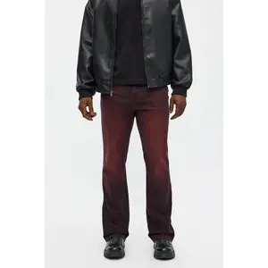 Stacked Slim Flare I'm That Ombre Jean - Burgundy