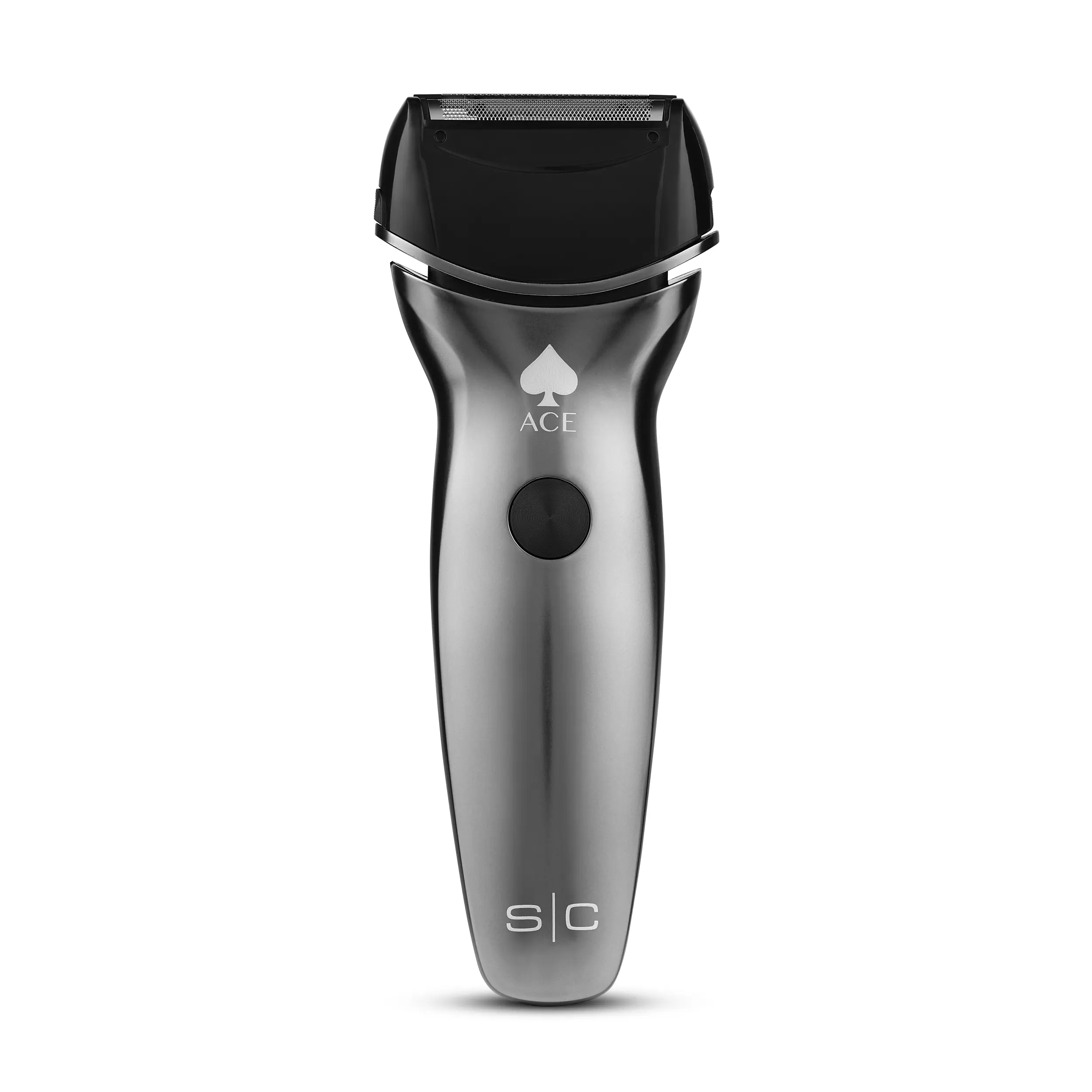 StyleCraft Ace 2.0 Shaver - Professional Triple Foil Wet/Dry Cordless Shaver with Integrated Pop-Up Trimmer with Rotary Motor Handle Handy