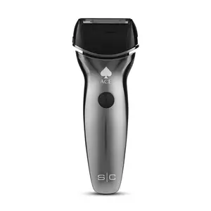 StyleCraft Ace 2.0 Shaver - Professional Triple Foil Wet/Dry Cordless Shaver with Integrated Pop-Up Trimmer with Rotary Motor Handle Handy