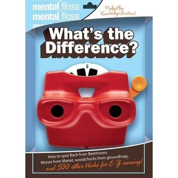 USED Book - Mental Floss: What's the Difference? by Editors of Mental Floss (Paperback) - english