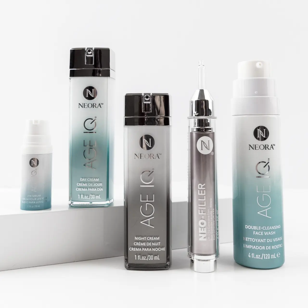 Advanced Vegan Skincare Kit - Cleanser, Serum, Skin Brightening Formula for Radiant Skin, Ideal Gift Set