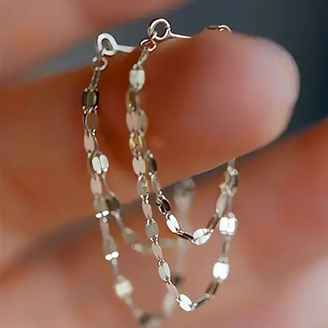 1 Pair Elegant Drop Dangle Dangly Earrings For Women For Valentine's Day Gift Wedding Jewelry Versatile Earrings Dangling Earrings