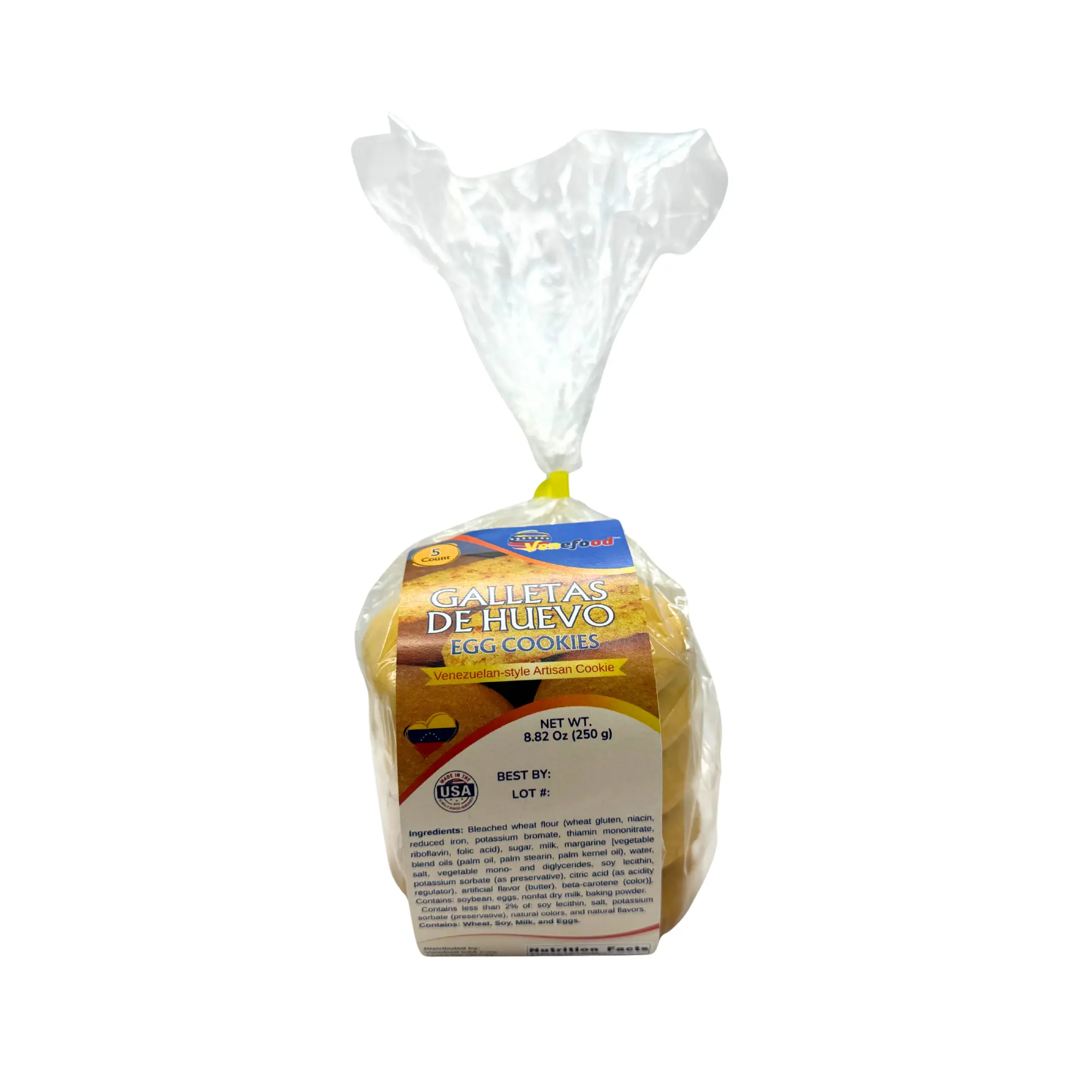 Venefood Galletas De Huevo (Egg Cookies) 5PK