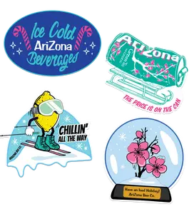 4-Piece Holiday Sticker Set