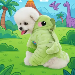 Doubao Dragon Transformation Pet Costume, Four-Legged Clothes for Dogs and Cats, Suitable for Teddy, Bichon, Pomeranian, Yorkie, Small Dogs
