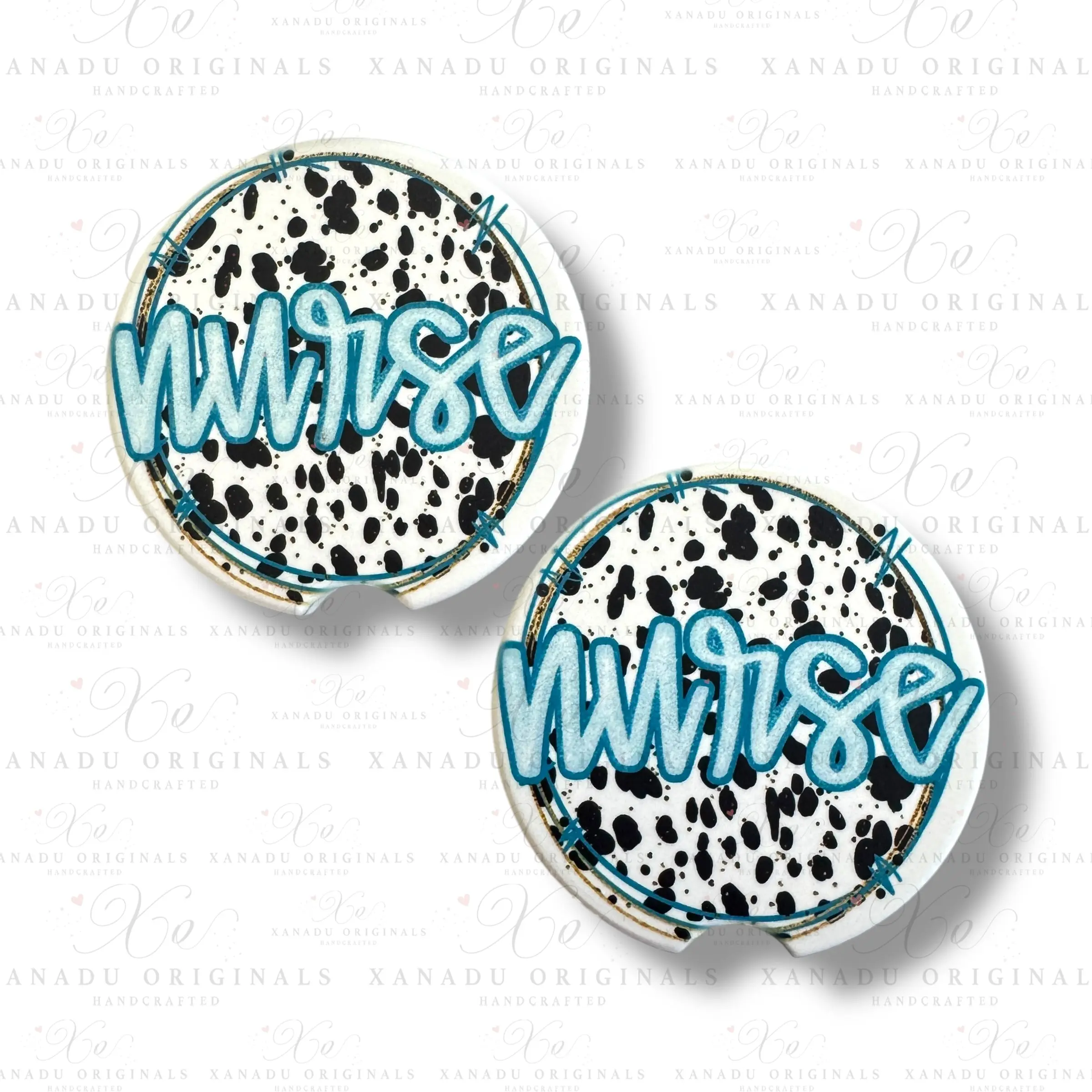 Nurse Ceramic Car Coasters