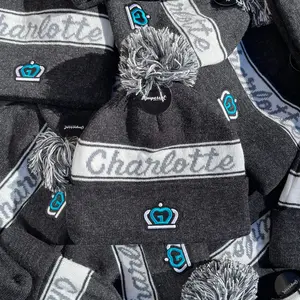 Glory Days Apparel - Charcoal Charlotte Pom Beanie