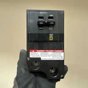 NEW Square D QO2200VH 200A 2Pole Circuit Breaker Type QO 240V