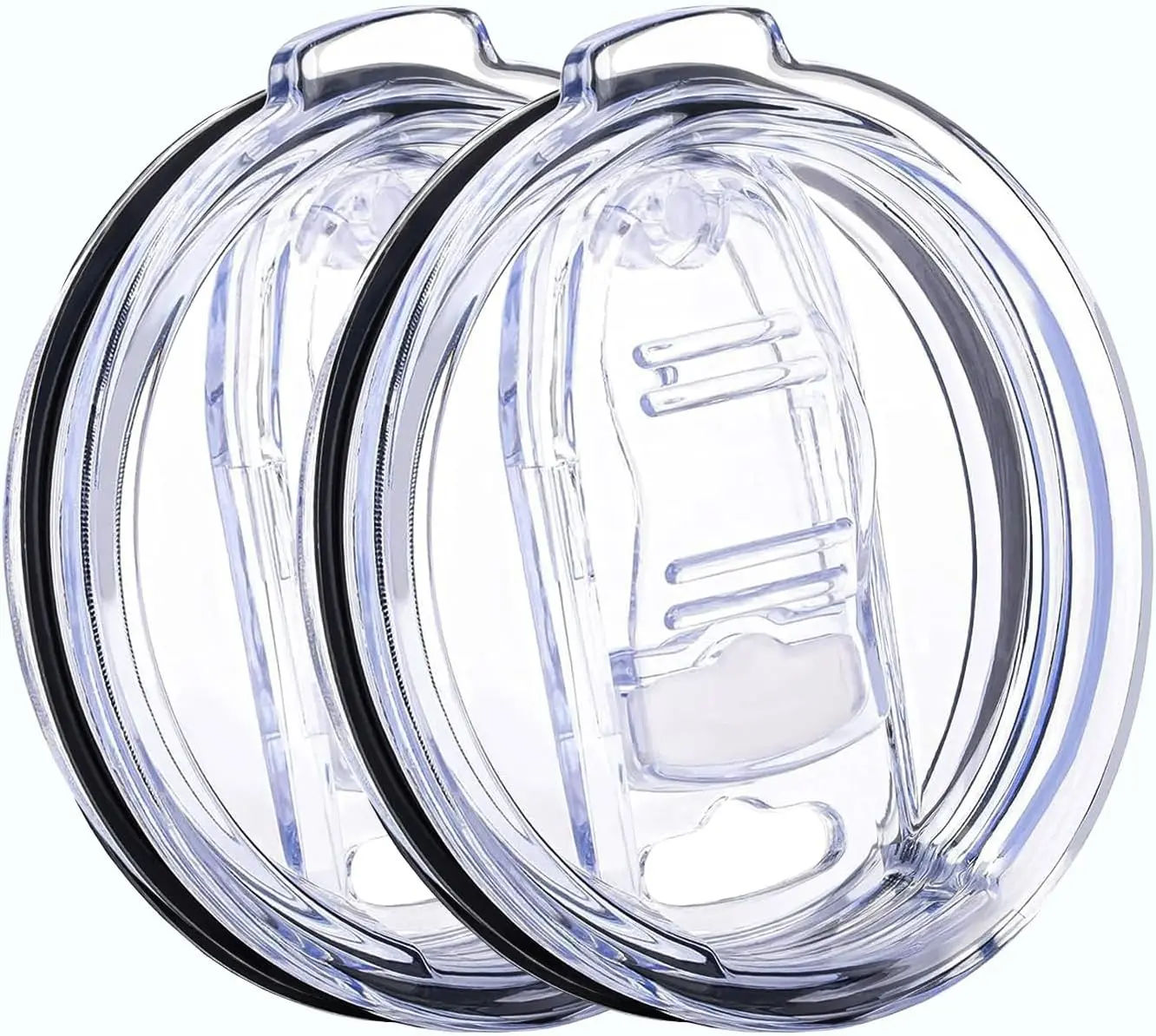20 oz Tumbler Replacement Lids Compatible with yeti Lids 20 oz Replacement Lid 10 oz Lowball Lid, 10 oz Mug Lid and 24 oz Mug Replacement Lids for Tumblers(2 Pack)