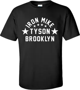 Iron Mike Tyson Brooklyn Boxing Gym Training Grey T-Shirt