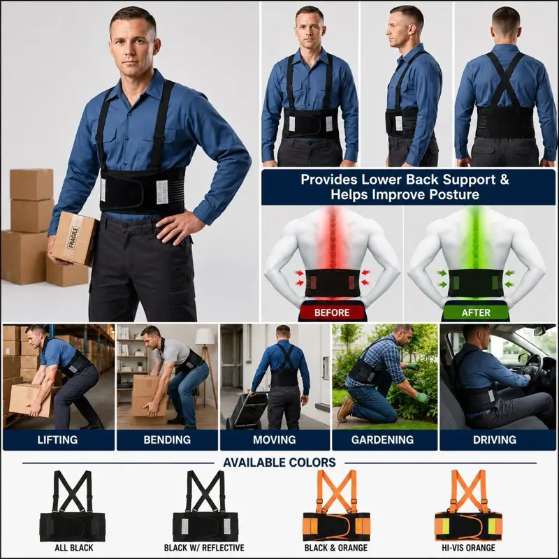 Back Support Belt - Unisex