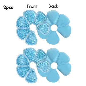 2pcs Breast Relax Packs for Moms, Postpartum Hot and Cold Breast Pads, Essential Breastfeeding Comfort, Soothing Relief for Nursing Mothers