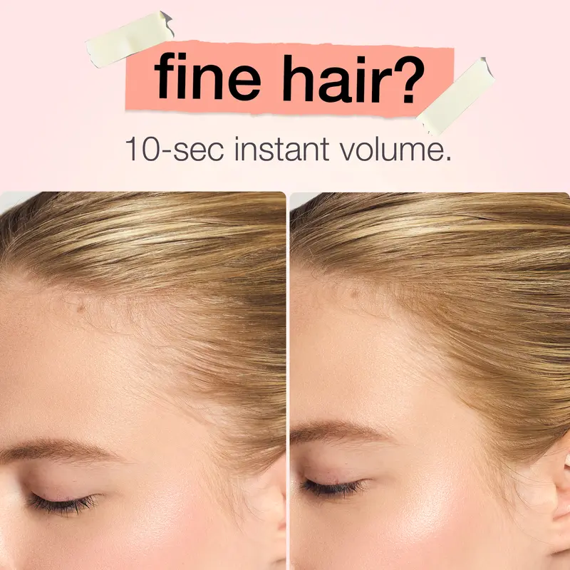 Wide Hair Part Transformation