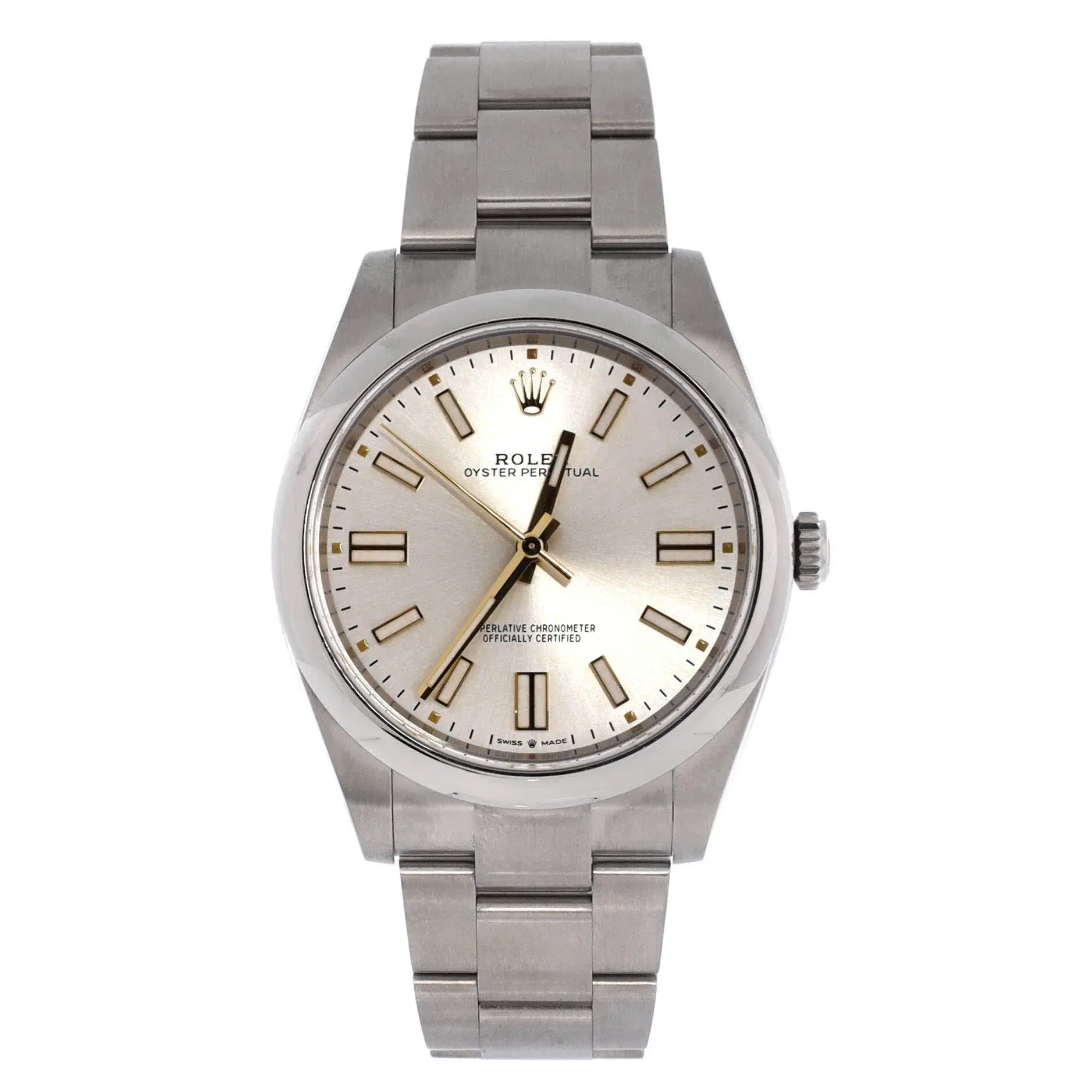 Pre-owned Rolex Oyster Perpetual Automatic Watch Stainless Steel 41 by Rebag