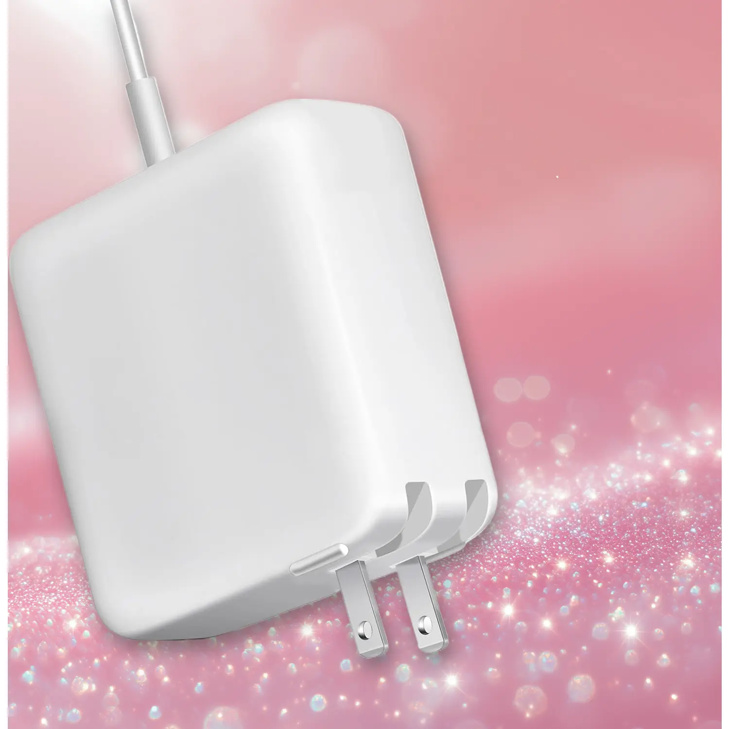 85W T-Tip Laptop Charger Compatible Replacement with Fast, Safe and Efficient Charging, 6.6ft Cable for MacBook Air/Pro 13-inch, 15-inch Retina Models (2012-2017) – Ideal for Working from Home, School Use, Fast Charging Block