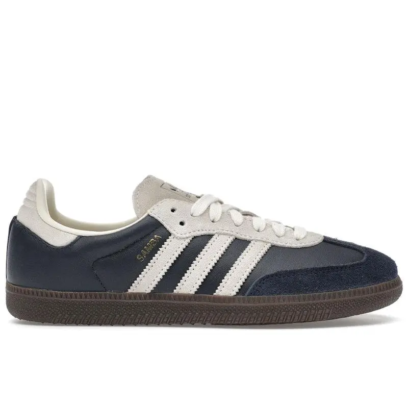 adidas Men's Samba OG Aurora Ink Cream White, from StockX