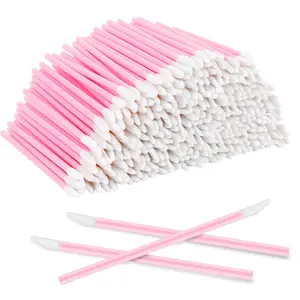 Disposable Lipstick Brush, Lip Gloss Applicator, Makeup Tool, Velvet-Free Cosmetic Brush, Beauty Essentials, Smooth, Perfect for Daily Use