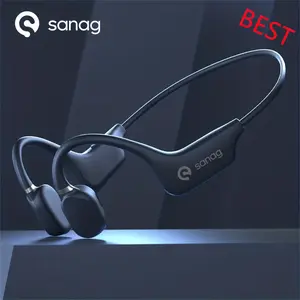 HOT Sanag A5x Bone Conduct Earphone Wireless Sports Cycling Fitness Exercise Headphone Headset 3D Stereo Sound Holiday Gift Birthday Present