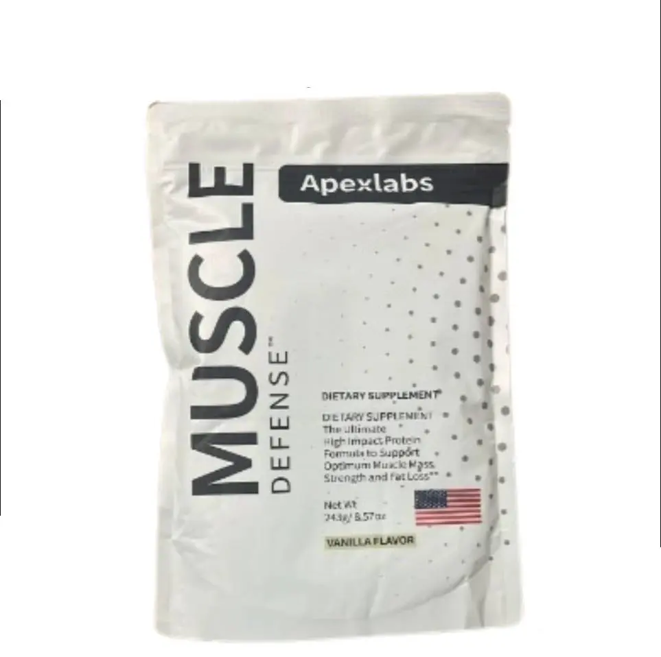Apex Labs Muscle Defense Dietary Supplement, Vanilla -8.57 oz