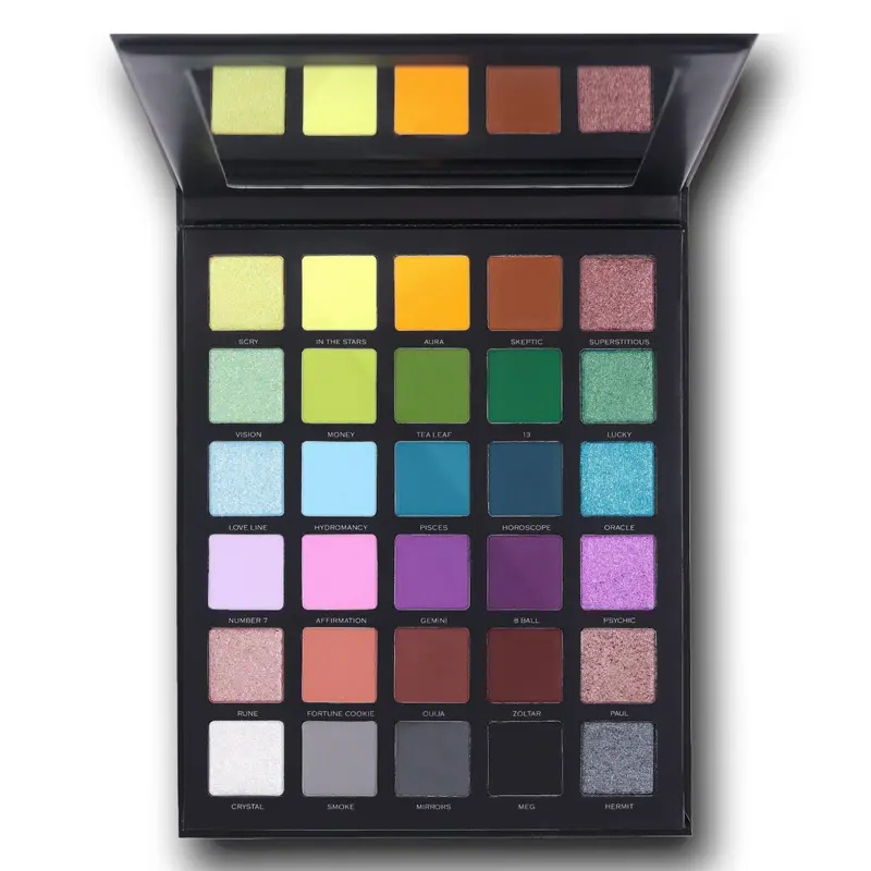Divination - Eye And Face Palette - 30 Pigmented Shades + Magnetic Pans