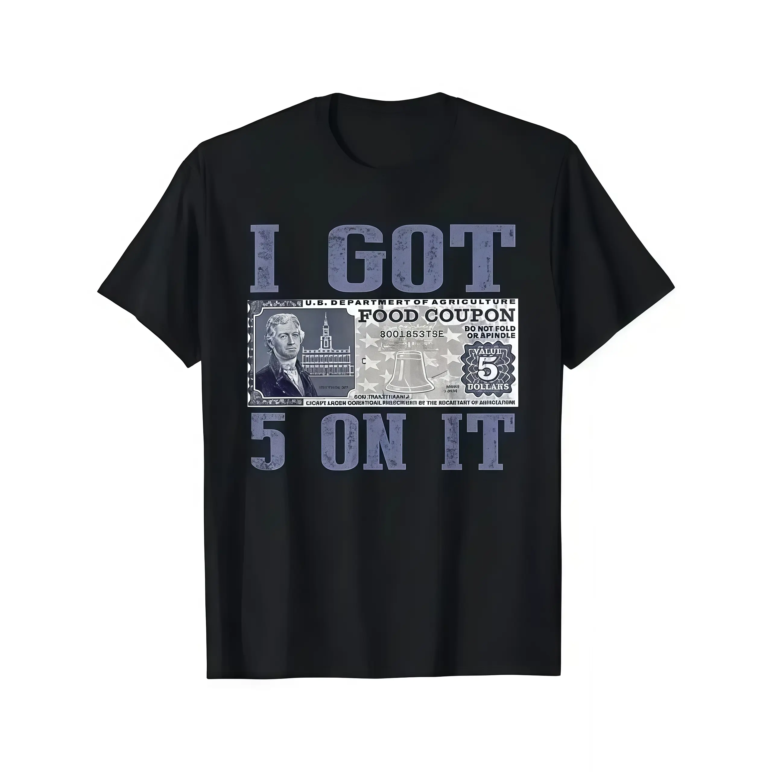 Women's Vintage Currency T-Shirt with Realistic $100 Bill Graphic, 100% Cotton Streetwear Top with a Relaxed Fit, Realistic $100 Bill Graphic Women's T-Shirts