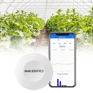 INKBIRD Smart Sensor IBS-TH1，Lab-Grade Temp & Humidit，Waterproof Probe + App Alerts，Cooking/Brewing/Reptiles Use，Magnetic Mount&Storage，IOS/Android TiktokShopSpringGlowUp
