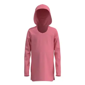 Girl's Seacoast Swim Cover-Up Dress | Flamingo Pink