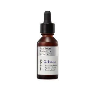 JMSOLUTION Skin Boost Retinol 0.1% Serum 1.0 - Liquid-type Serum for Smooth and Healthy Skin - Evening, Moisture
