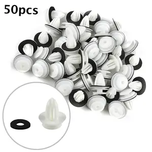 Car Door Panel Fasteners - Durable Nylon, Shock Absorbing & Soundproofing Clips for Interior Trim