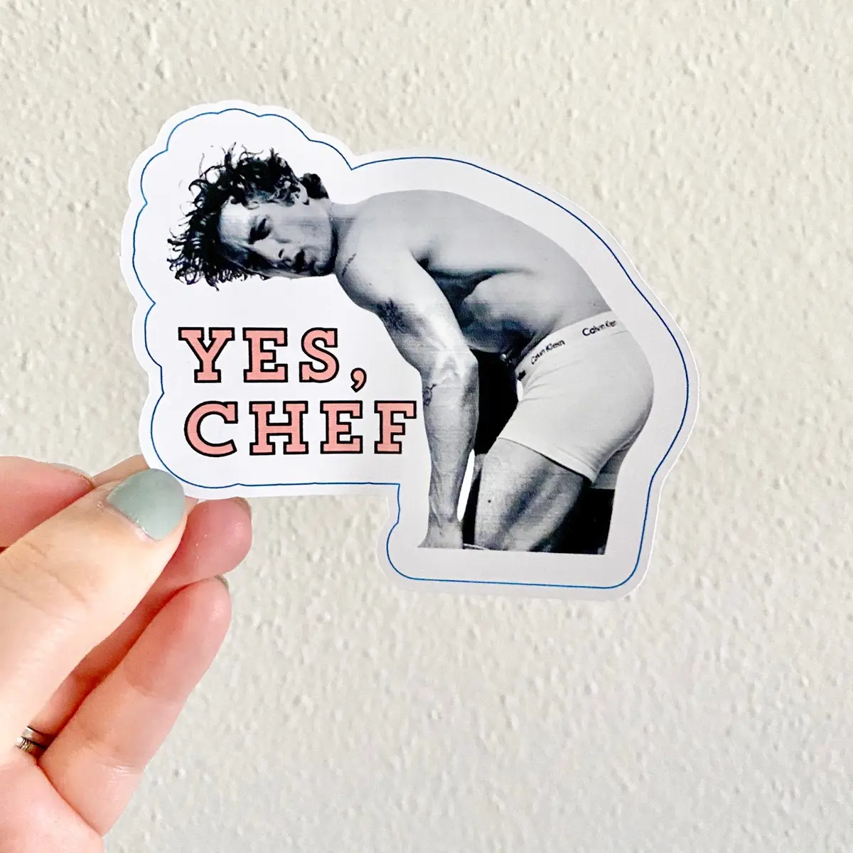 Yes chef sticker