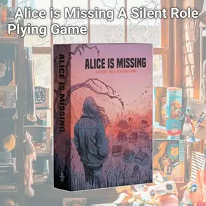 212 MAIN Renegade Game Studios REN2161 Alice is Missing - Text-Based Silent Play Clue Hunt Game for Ages 16+