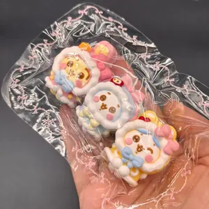 Super cute pack of 3 mini taba squishy