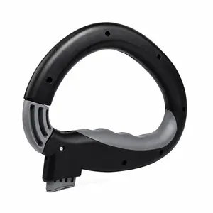 MIUVA Black Grocery Bag Holder Handle, Portable Shopping Bag Carrier Grip, Reusable Plastic Bag Handle for Groceries, Shopping Bags, Buckets & Everyday Carry