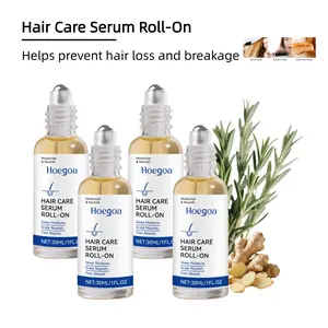 Hair Care Serum Roll-On | Contains Rosemary & Tocopherol | Calms Scalp Irritation, Boosts Elasticity | Quick-Absorbing, Travel-Friendly | Nourishes Follicles | Sensitive Scalp Fit |  Hair Hydrating Oil Moisturizing Vegan Haircare Thickening Essentials Duo