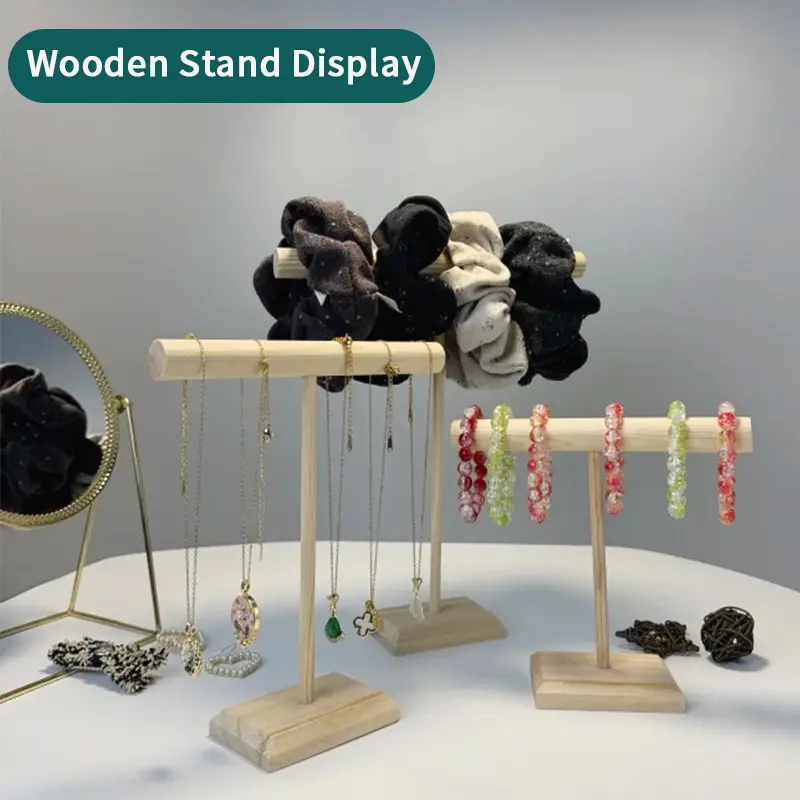 1PCBead Bracelet Storage Rack | Crystal Bracelet Solid Wood Display Stand | Beaded Jewelry & Handicraft Hanger | Accessories Display Holder | Bead Organizer Box