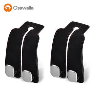 Car Seat Headrest Hooks for Purses and Bags, 2026 New Car Purse Hook Seat Back Hanger Storage Organizer, Leather Purse Hook for Car